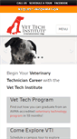 Mobile Screenshot of indianapolis.vettechinstitute.edu